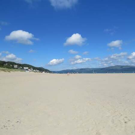 Miles of sandy beach